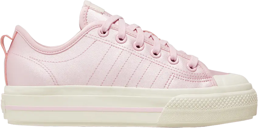  Adidas Wmns Nizza RF Platform &#039;Clear Pink White&#039;