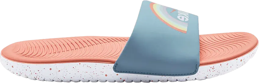  Nike Kawa Slide SE GS &#039;Rainbow&#039;