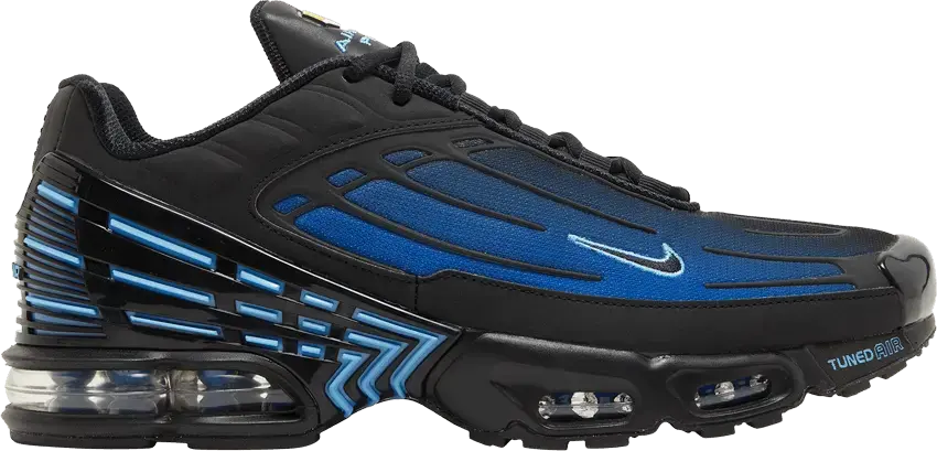  Nike Air Max Plus 3 Black Blue Gradient