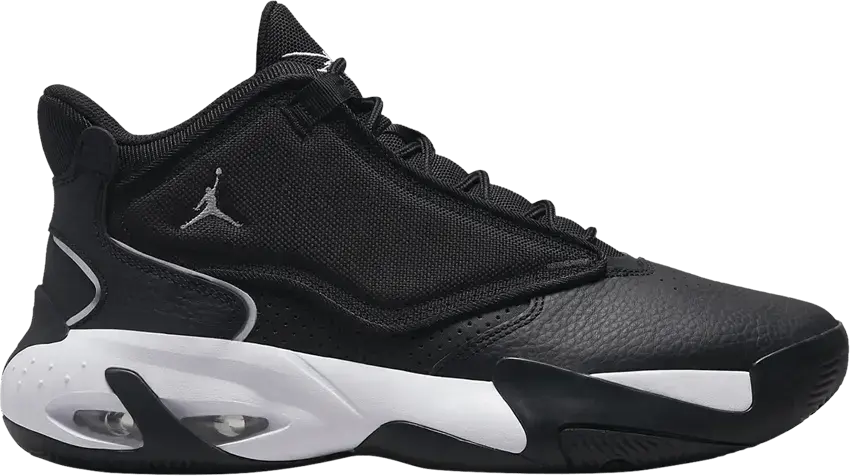  Jordan Max Aura 4 Black Metallic Silver