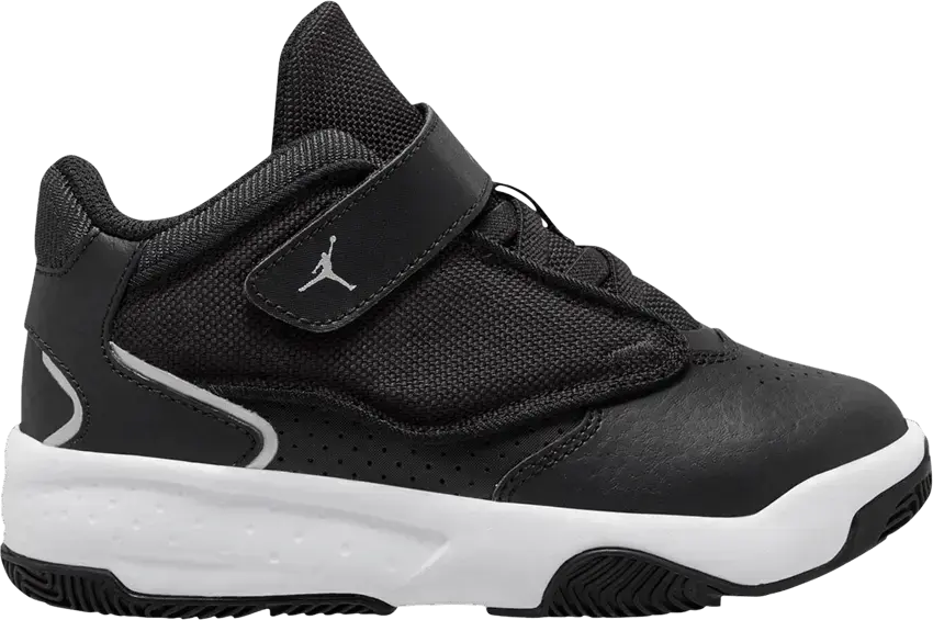  Jordan Max Aura 4 PS &#039;Black Metallic Silver&#039;