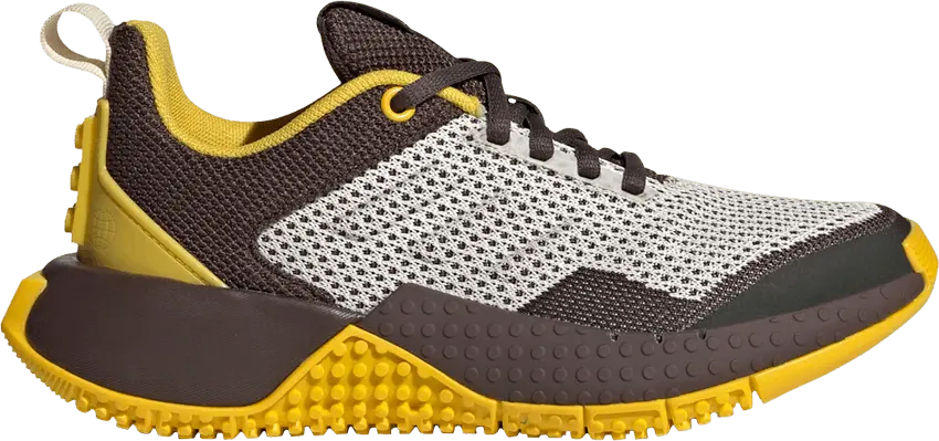  Adidas LEGO x Sport Pro J &#039;Ecru Tint Equipment Yellow&#039;