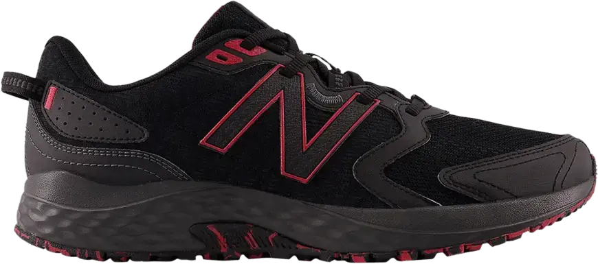  New Balance 410v7 2E Wide &#039;Black Electric Red&#039;