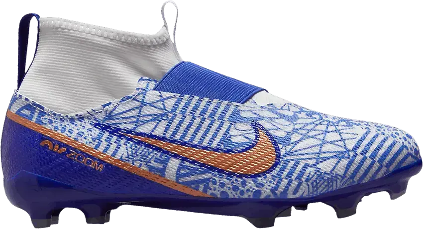  Nike Zoom Mercurial Superfly 9 Pro CR7 FG GS &#039;Azulejo&#039;