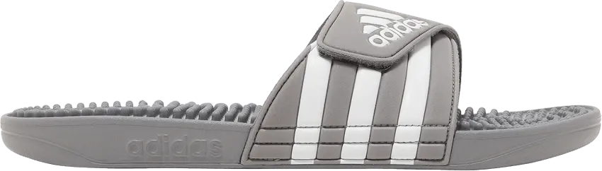 Adidas Adissage Slide &#039;Grey White&#039;