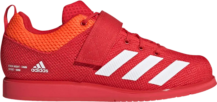  Adidas Wmns Powerlift 5 &#039;Vivid Red Impact Orange&#039;