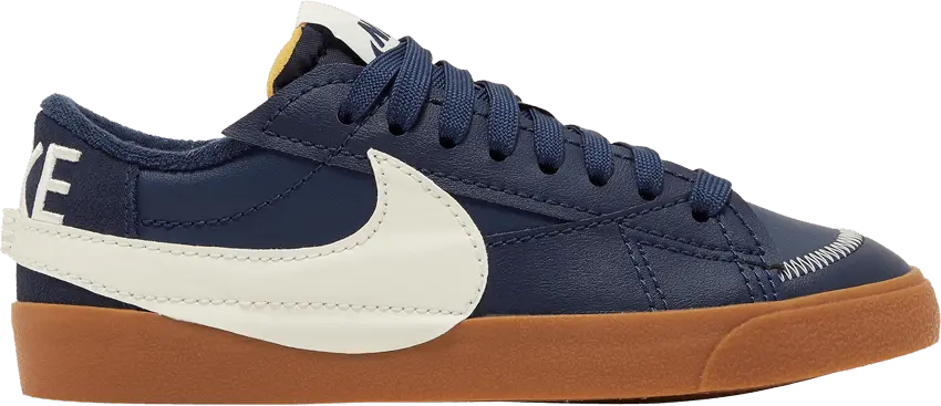  Nike Blazer Low 77 Jumbo WNTR Midnight Navy Gum