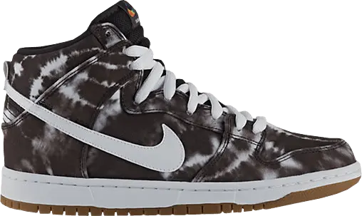  Nike SB Dunk High Tie Dye Black