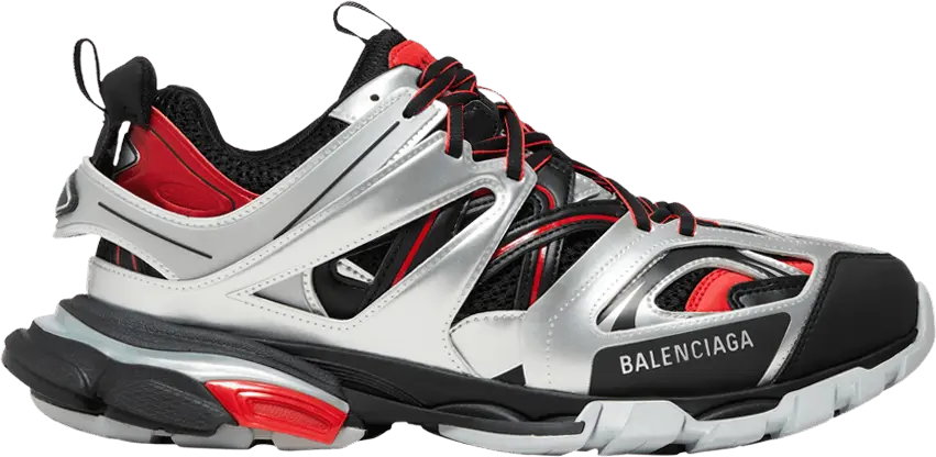  Balenciaga Track Sneaker &#039;Black Red Silver&#039;