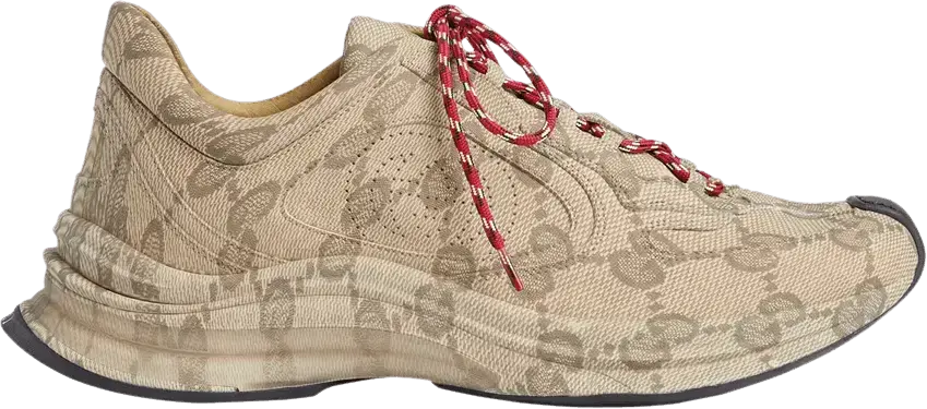  Gucci Run Sneaker &#039;Beige Ebony Monogram&#039;