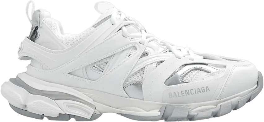  Balenciaga Wmns Track Sneaker &#039;White Silver&#039;