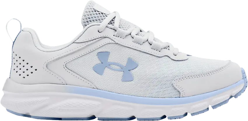  Under Armour Wmns Charged Assert 9 &#039;Halo Grey White&#039;