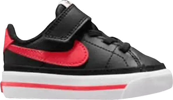  Nike Court Legacy TD &#039;Black Siren Red&#039;