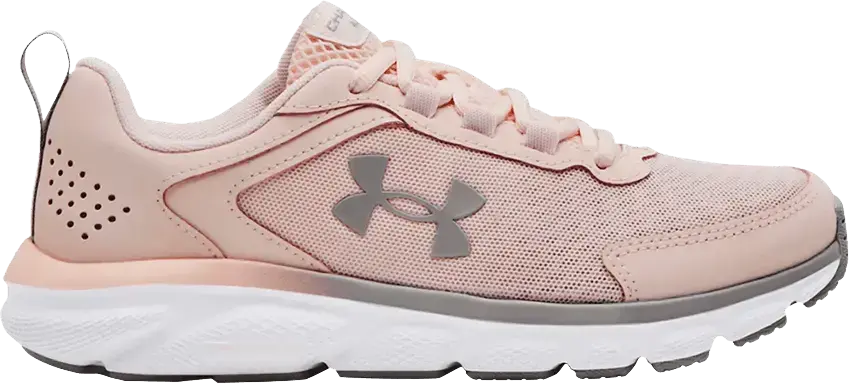  Under Armour Wmns Charged Assert 9 &#039;Micro Pink Grey Wolf&#039;