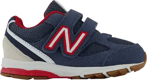  New Balance 888v2 Hook &amp; Loop Toddler Wide &#039;Navy Red&#039;