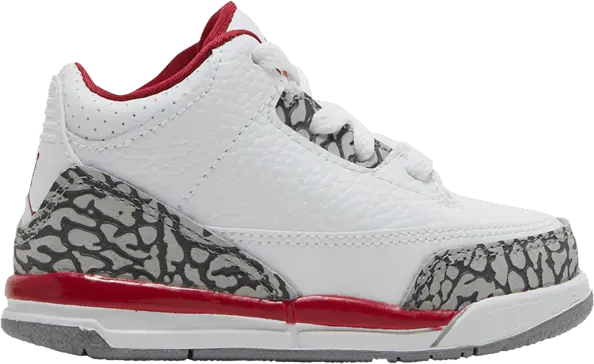  Jordan 3 Retro Cardinal (TD)