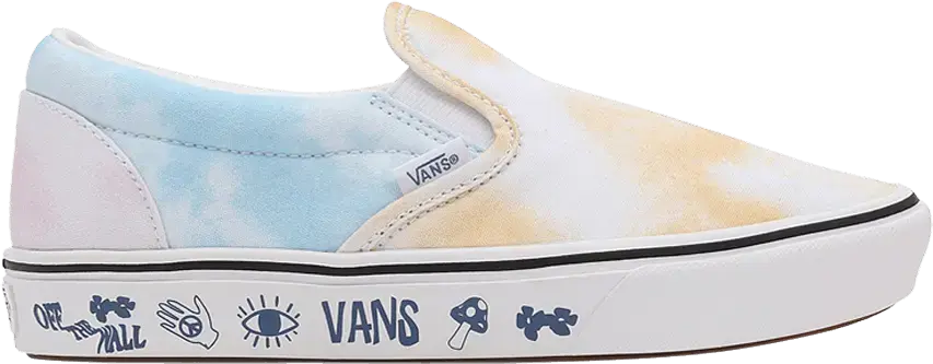 Vans ComfyCush Slip-On &#039;Pastel Tie Dye&#039;