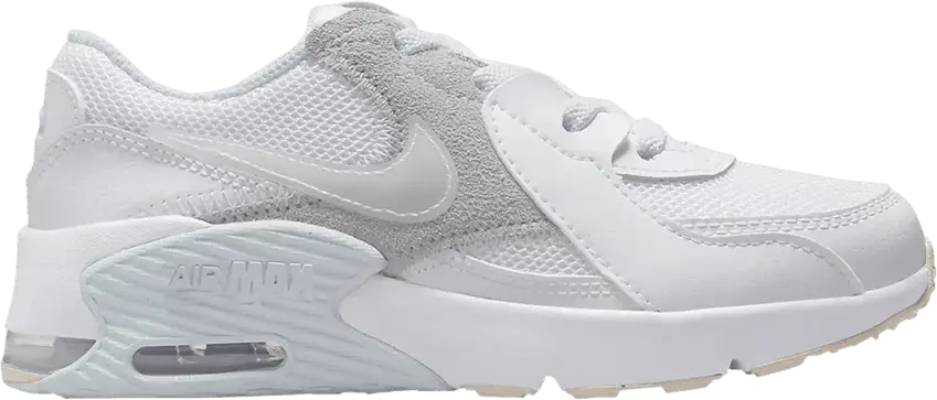  Nike Air Max Excee PS &#039;White Metallic Silver&#039;