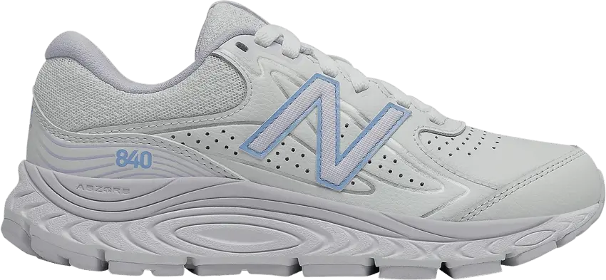  New Balance Wmns 840v3 2E Wide &#039;White Silent Grey&#039;