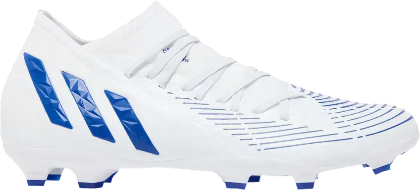  Adidas Predator Edge.3 FG &#039;White Hi-Res Blue&#039;
