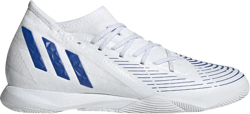  Adidas Predator Edge.3 IN &#039;White Hi-Res Blue&#039;
