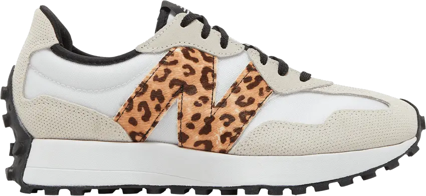  New Balance 327 White Leopard (Women&#039;s)