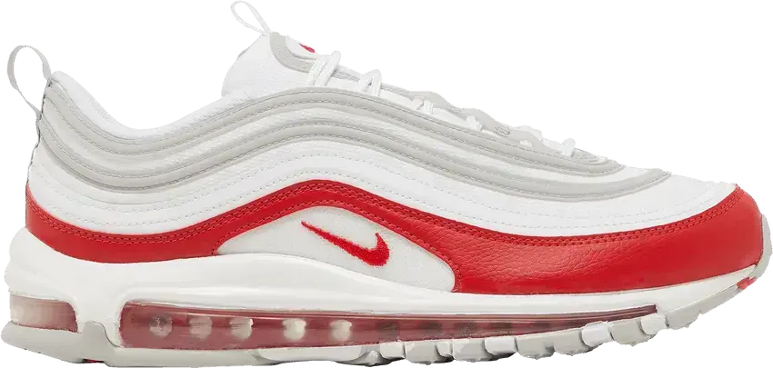  Nike Air Max 97 White University Red