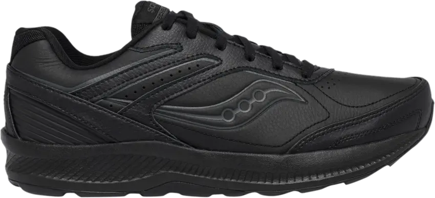  Saucony Echelon Walker 3 Wide &#039;Triple Black&#039;