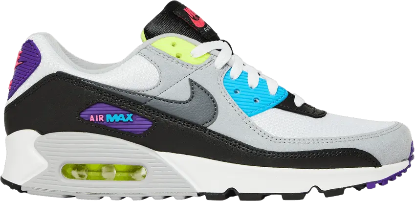  Nike Air Max 90 Laser Blue Volt Purple