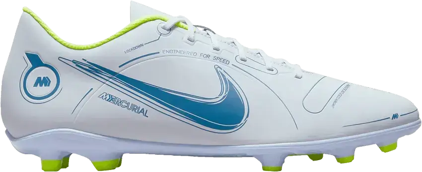 Nike Mercurial Vapor 14 Club MG &#039;Grey Dark Marina Blue&#039;