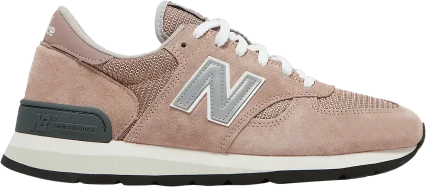  New Balance 990v1 Kith Dusty Rose (with Socks)