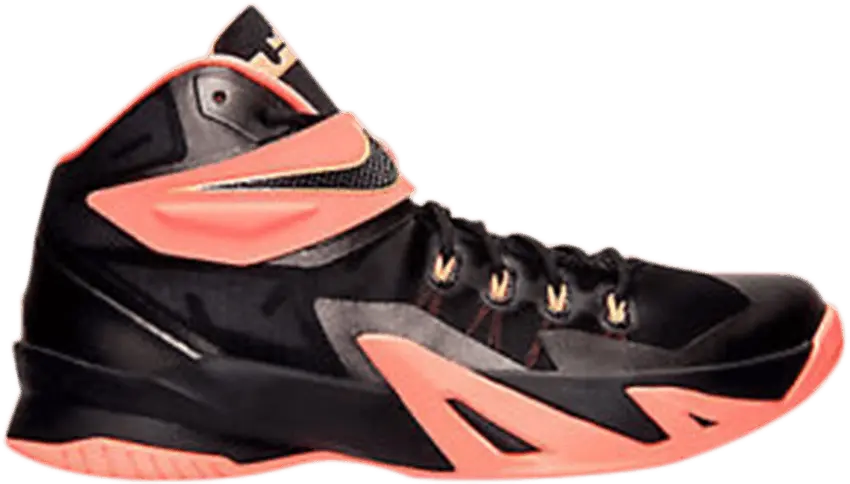  Nike Zoom Soldier 8 Black Mango Peach