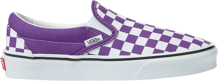  Vans Classic Slip-On &#039;Color Theory Checkerboard - Purple&#039;