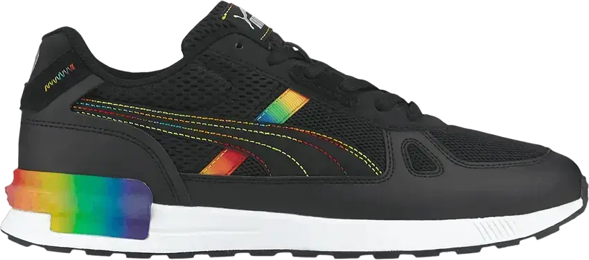  Puma Graviton Pro &#039;Rainbow Hues - Black&#039;