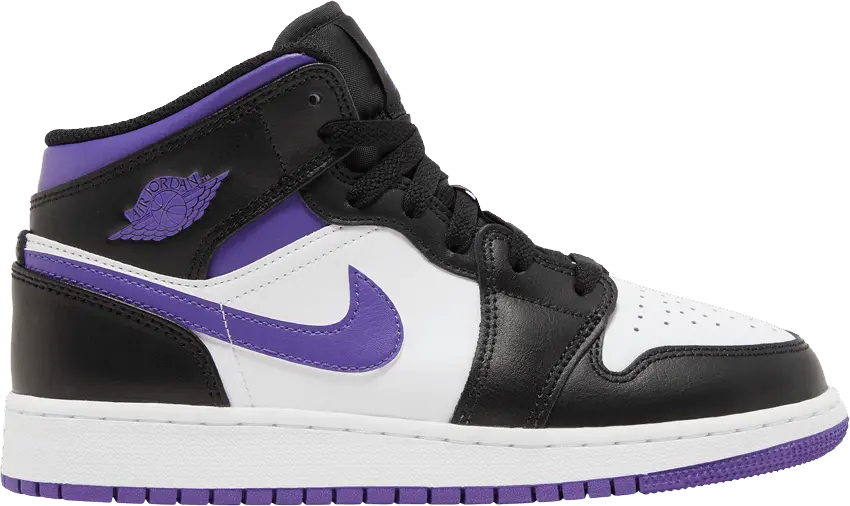  Jordan 1 Mid Dark Iris (GS)