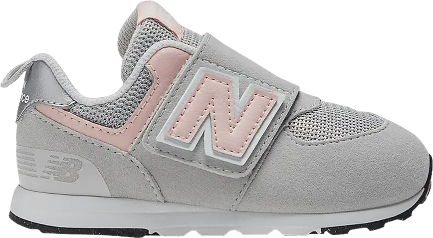  New Balance 574 New-B Hook &amp; Loop Toddler &#039;Rain Cloud Pink Haze&#039;