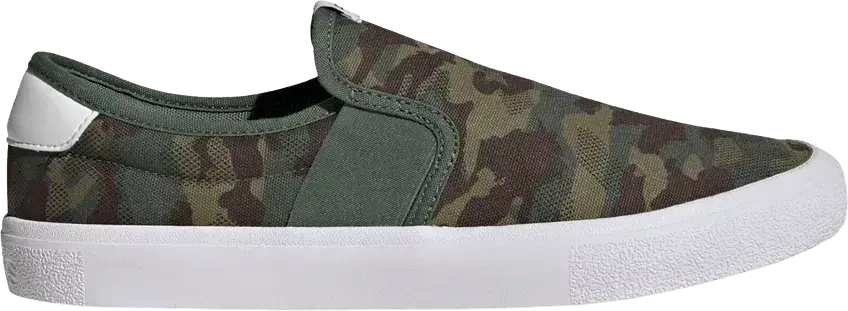  Adidas Vulc Raid3r Slip-On &#039;Camo&#039;