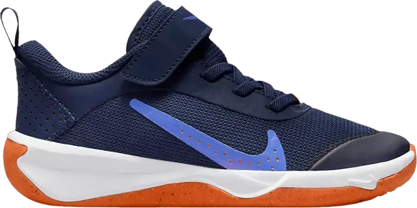  Nike Omni Multi-Court PS &#039;Midnight Navy Safety Orange&#039;