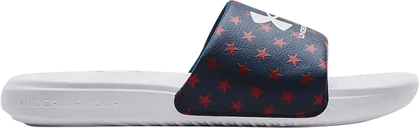  Under Armour Wmns Ansa Graphic Slide &#039;Academy Red&#039;