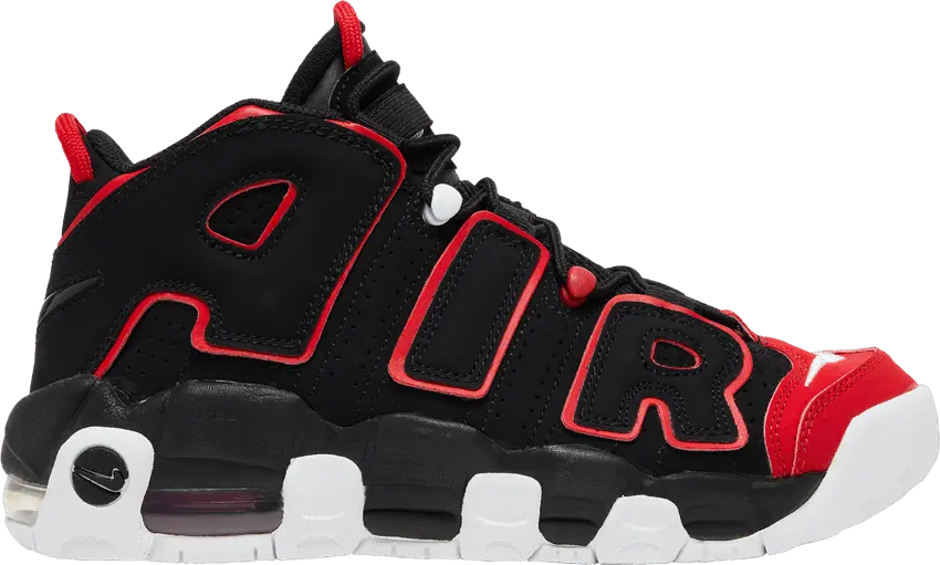  Nike Air More Uptempo 96 Red Toe (GS)