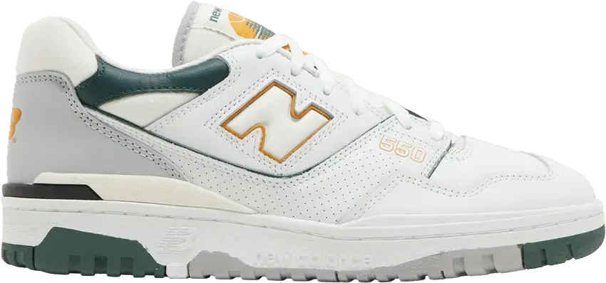  New Balance 550 White Nightwatch Green