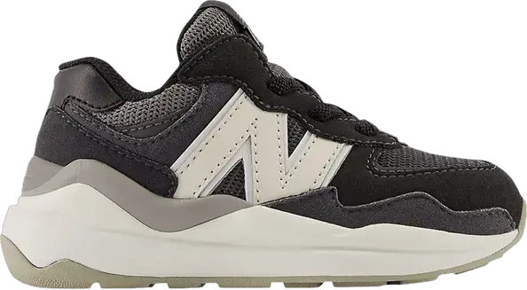  New Balance 57/40 Bungee Toddler Wide &#039;Black Moonbeam&#039;