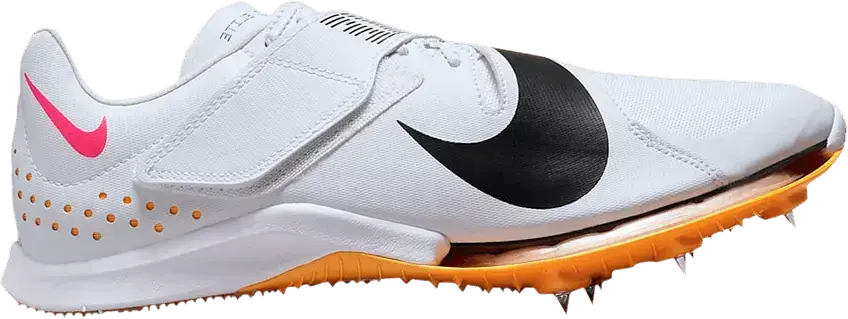  Nike Air Zoom Long Jump Elite &#039;White Hyper Pink Orange&#039;