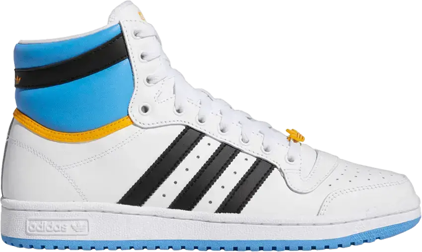  Adidas Top Ten High &#039;White Blue Gold&#039;