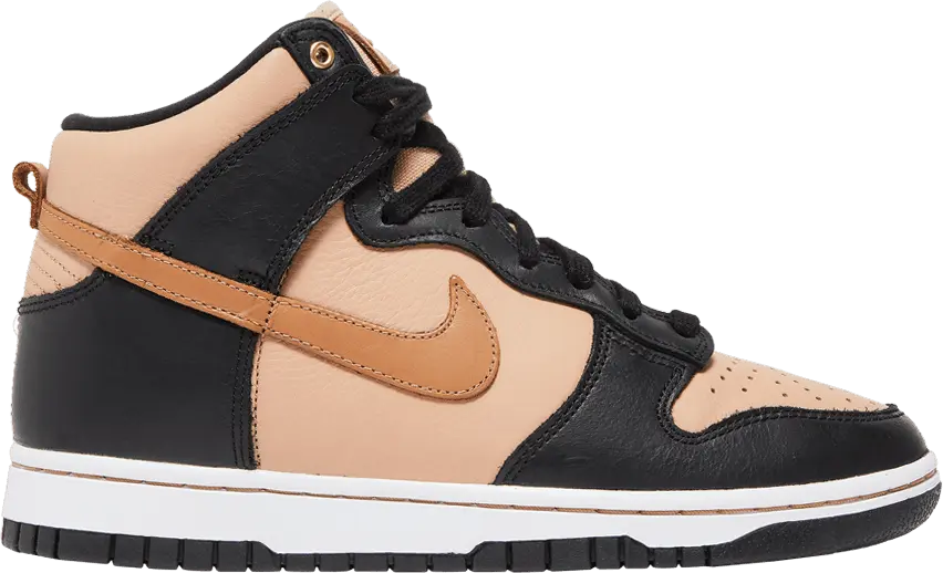  Nike Dunk High LXX Black Flax (Women&#039;s)