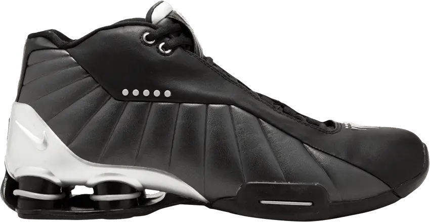  Nike Shox BB4 &#039;Black Metallic Silver&#039;