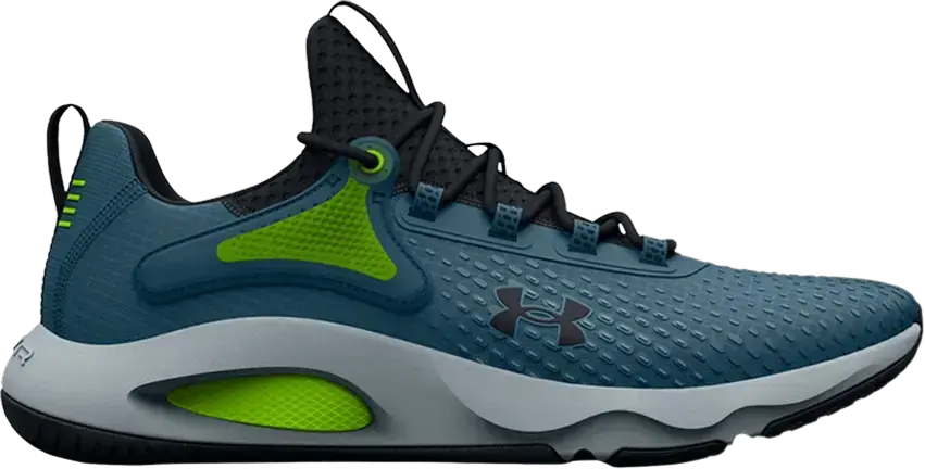  Under Armour HOVR Rise 4 &#039;Static Blue Lime Surge&#039;