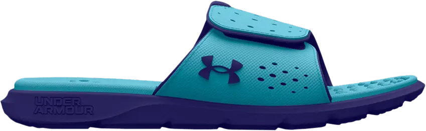  Under Armour Wmns Ignite 7 Slide &#039;Sonar Blue Surf&#039;