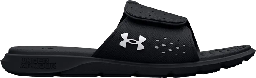  Under Armour Wmns Ignite 7 Slide &#039;Black White&#039;