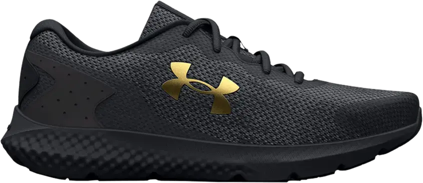  Under Armour Charged Rogue 3 &#039;Black Metallic Gold&#039;